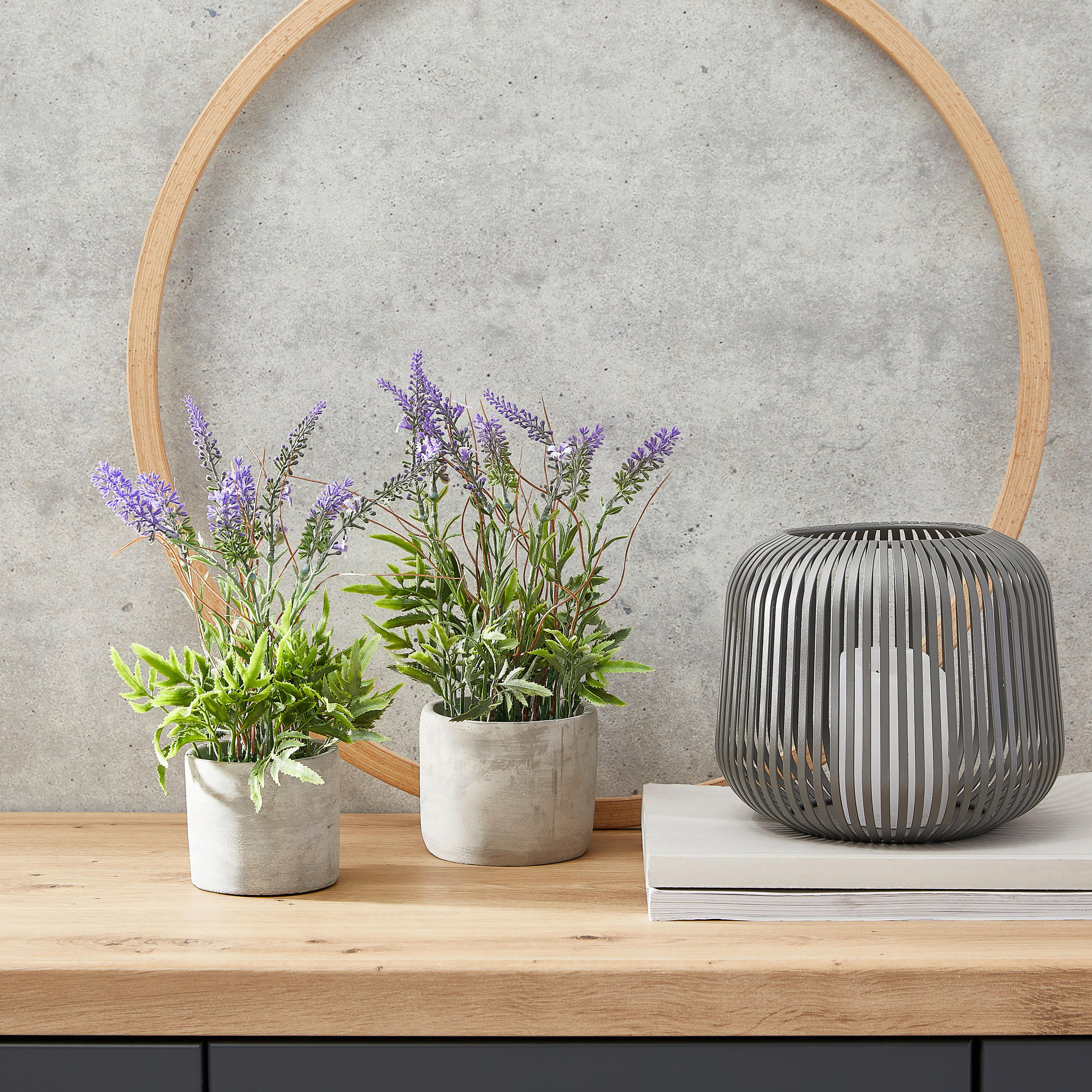 LAVENDEL  - Lila/Grün, Basics, Kunststoff (30cm)