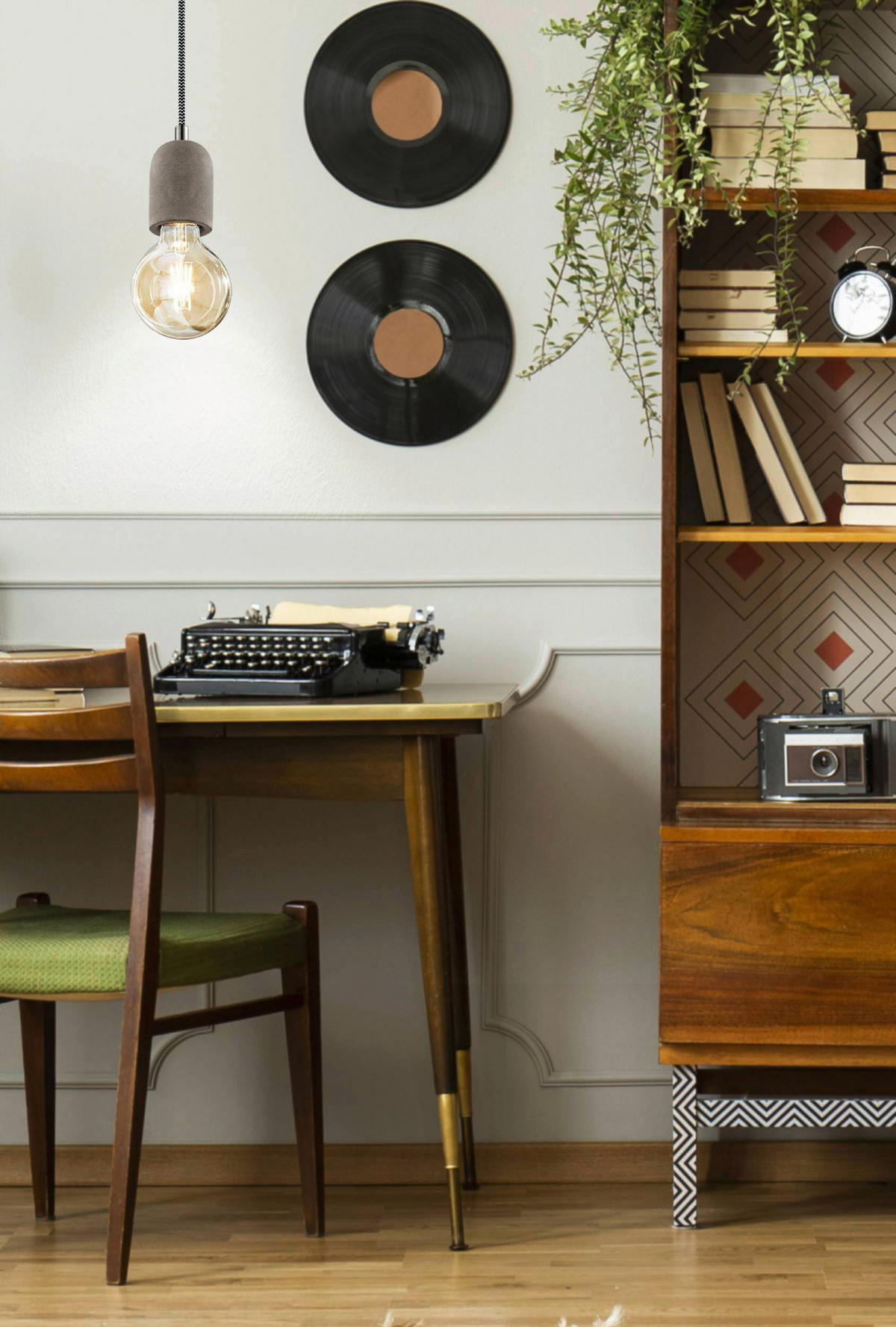 HÄNGELEUCHTE Yorth 11/200 cm   - Grau, Basics, Metall (11/200cm) - Eglo