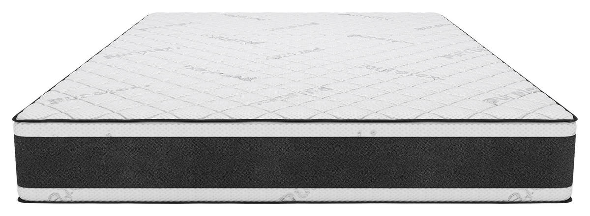 TASCHENFEDERKERNMATRATZE Dark H5, 90/200 cm, Höhe ca.: 24 cm, H5 = hart,  - Weiß, Basics, Textil (90/200cm) - Livetastic