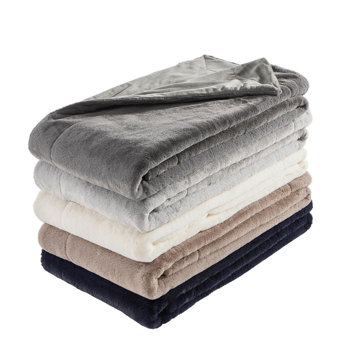 PĂTURĂ DIN BLANĂ 150/200 cm  - antracit, Design, textil (150/200cm) - Novel
