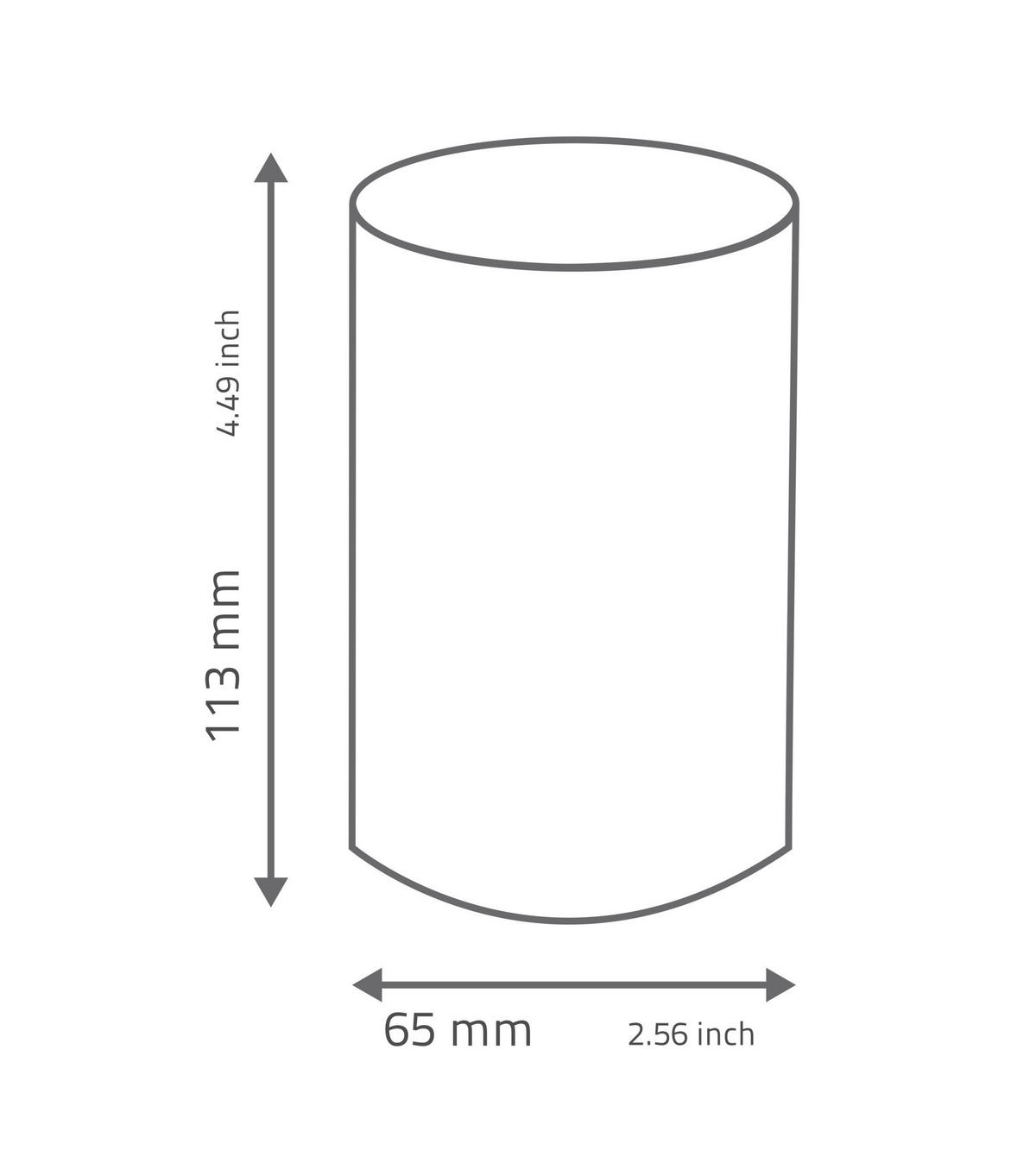 ZAHNPUTZBECHER Kunststoff  - Anthrazit, Basics, Kunststoff (6,5/11,3/6,5cm) - Sadena