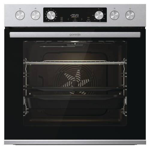 HERDSET RED PEPPER SIX  - Edelstahlfarben, Basics, Glas/Metall (59,5/59,5/56,4cm) - Gorenje
