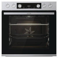 HERDSET RED PEPPER SIX  - Edelstahlfarben, Basics, Glas/Metall (59,5/59,5/56,4cm) - Gorenje