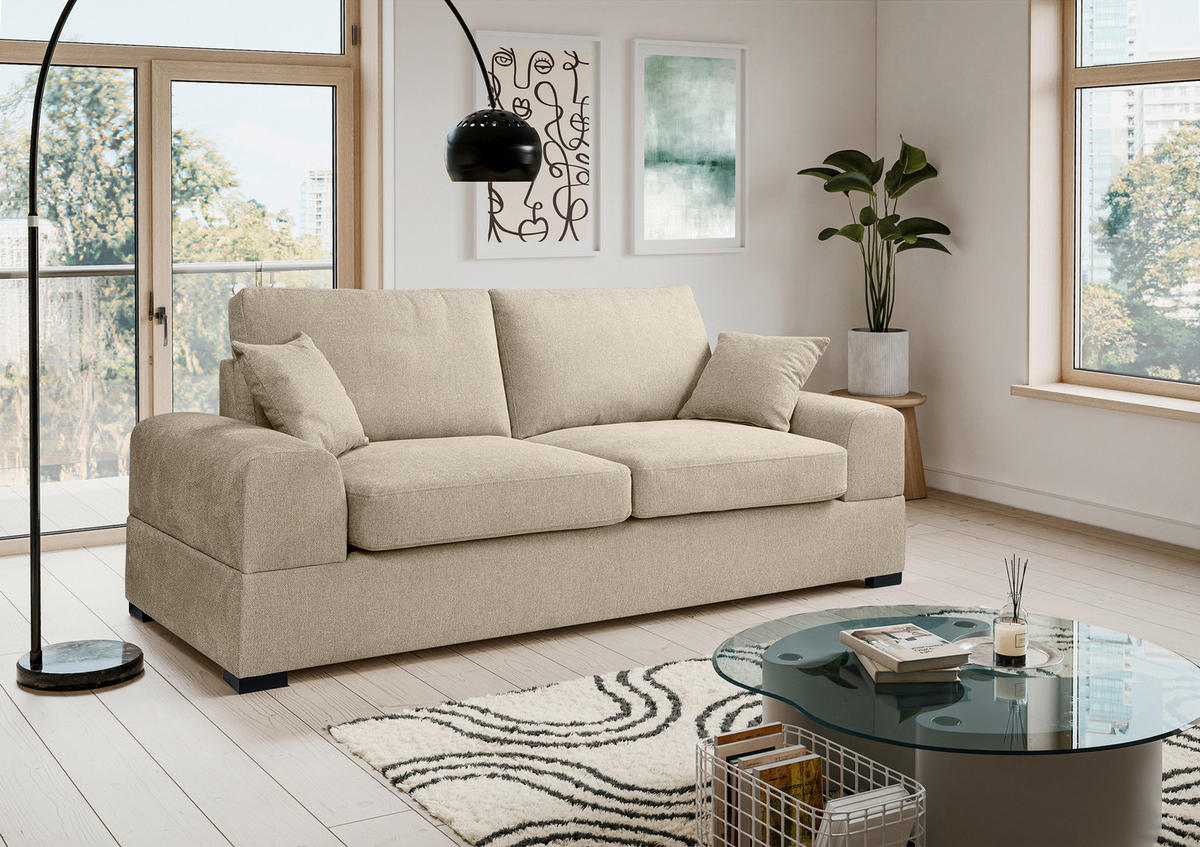 3-SITZER-SOFA  in  221/93 cm  - Basics (221/93cm) - MID.YOU