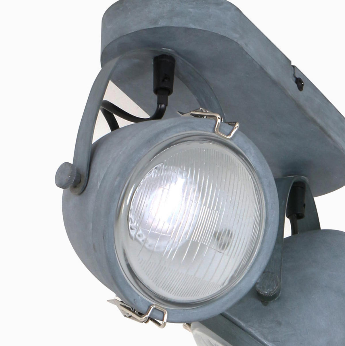 WANDLEUCHTE - Grau, Trend, Glas/Metall (11,5/19/31cm)