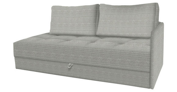 LIEGE in Velours Kaschmir - Kaschmir/Schwarz, KONVENTIONELL, Kunststoff/Textil (205/80/95cm) - Xora