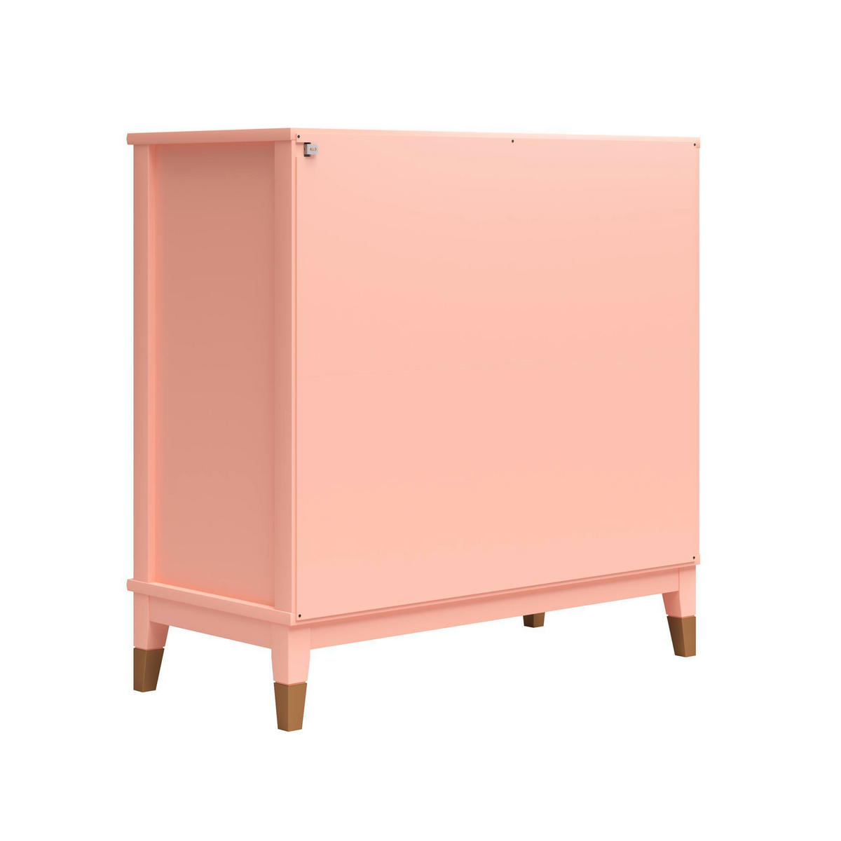 HIGHBOARD Westerleigh  in 86/85/41 cm  - Hellrosa/Goldfarben, Design, Holzwerkstoff/Metall (86/85/41cm) - MID.YOU