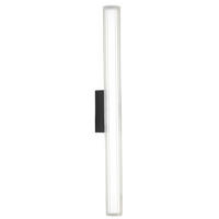 LED-WANDLEUCHTE Linea  61/6/11.5 cm  - Schwarz, Design, Glas (61/6/11.5cm)