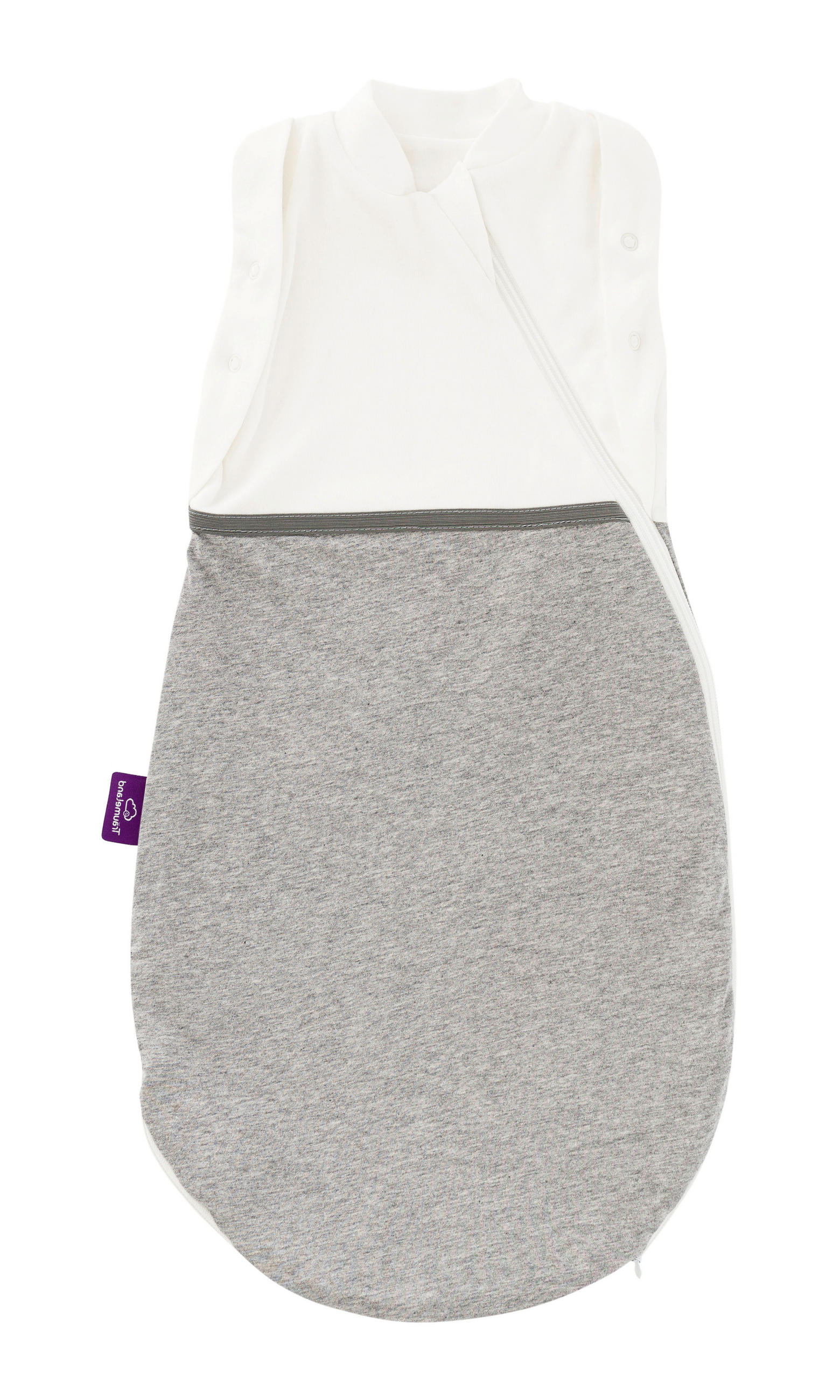 BABYSCHLAFSACK    50/56   - Weiß/Grau, Basics, Textil (50/56null) - Träumeland