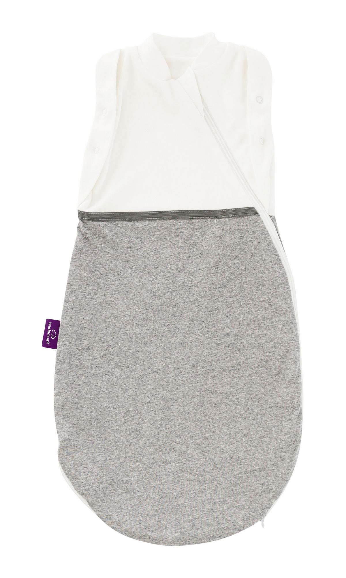 BABYSCHLAFSACK    50/56   - Weiß/Grau, Basics, Textil (50/56null) - Träumeland