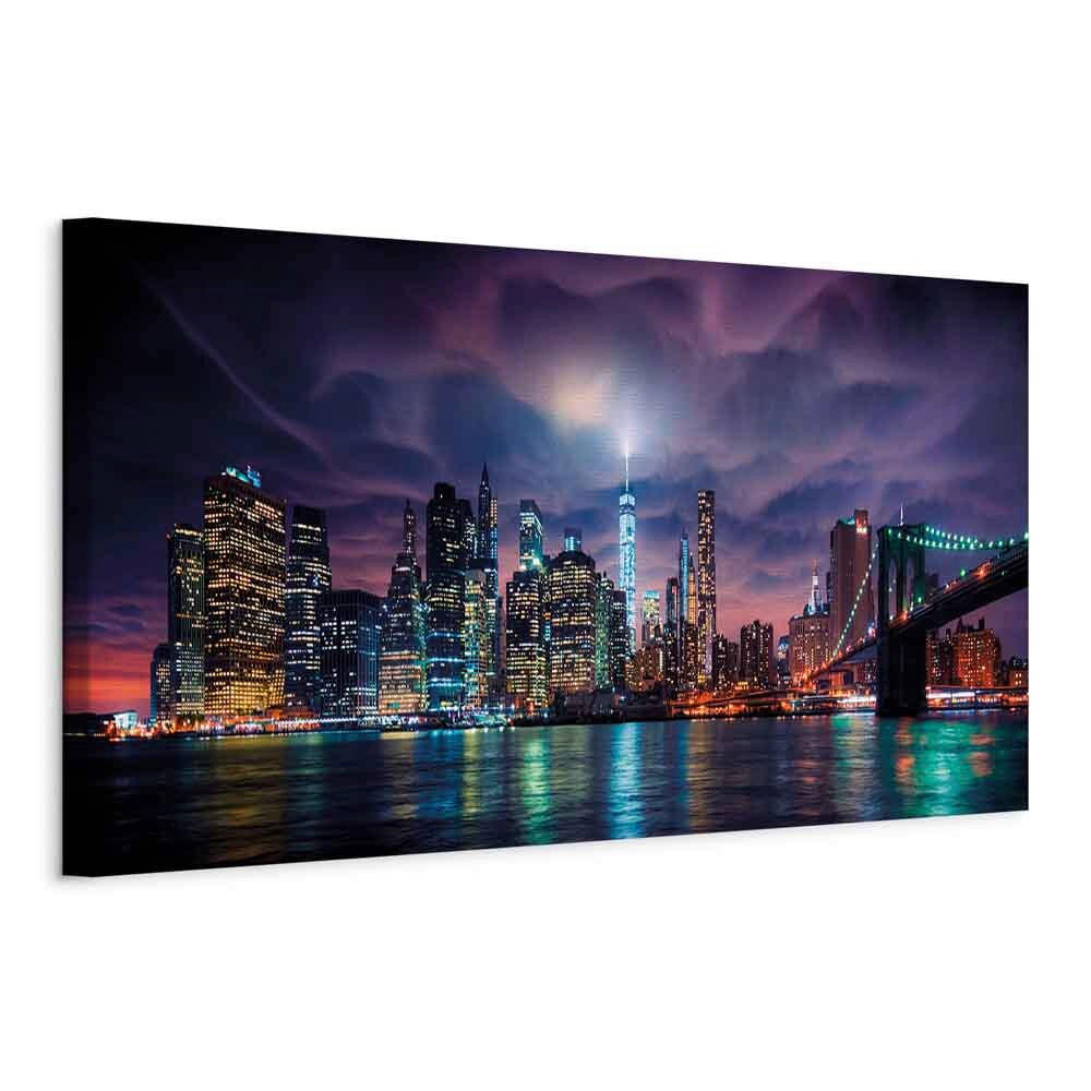 artgeist Leinwandbild Mehrfarbig 150x50x1.2 cm