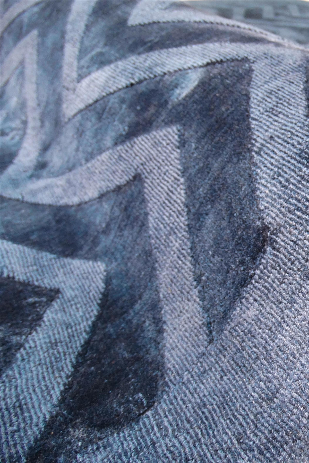 WEBTEPPICH 80/150 cm Dunkelblau  - Dunkelblau, Basics, Textil (80/150cm) - Novel