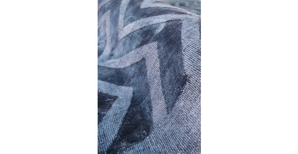 WEBTEPPICH 160/230 cm Dunkelblau  - Dunkelblau, Basics, Textil (160/230cm) - Novel