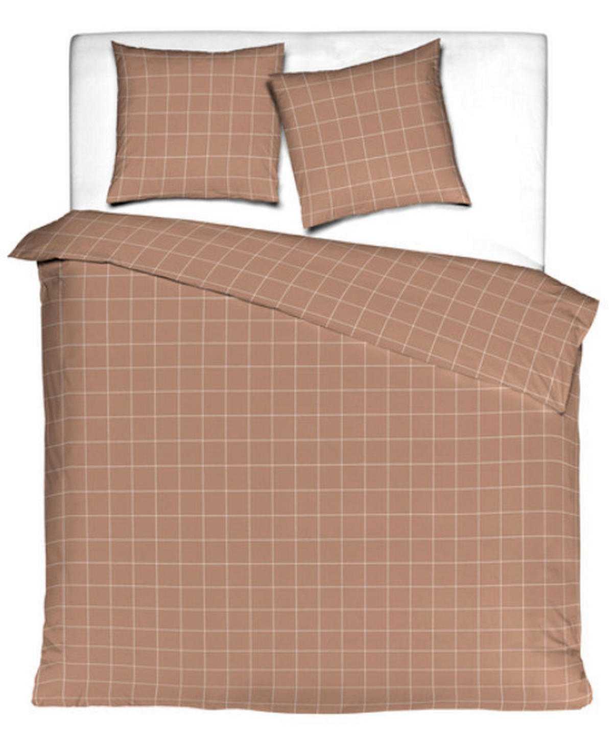 ÁGYNEMŰHUZAT-GARNITÚRA 140/200 cm  - konyak, Basics, textil (140/200cm) - MISTRAL