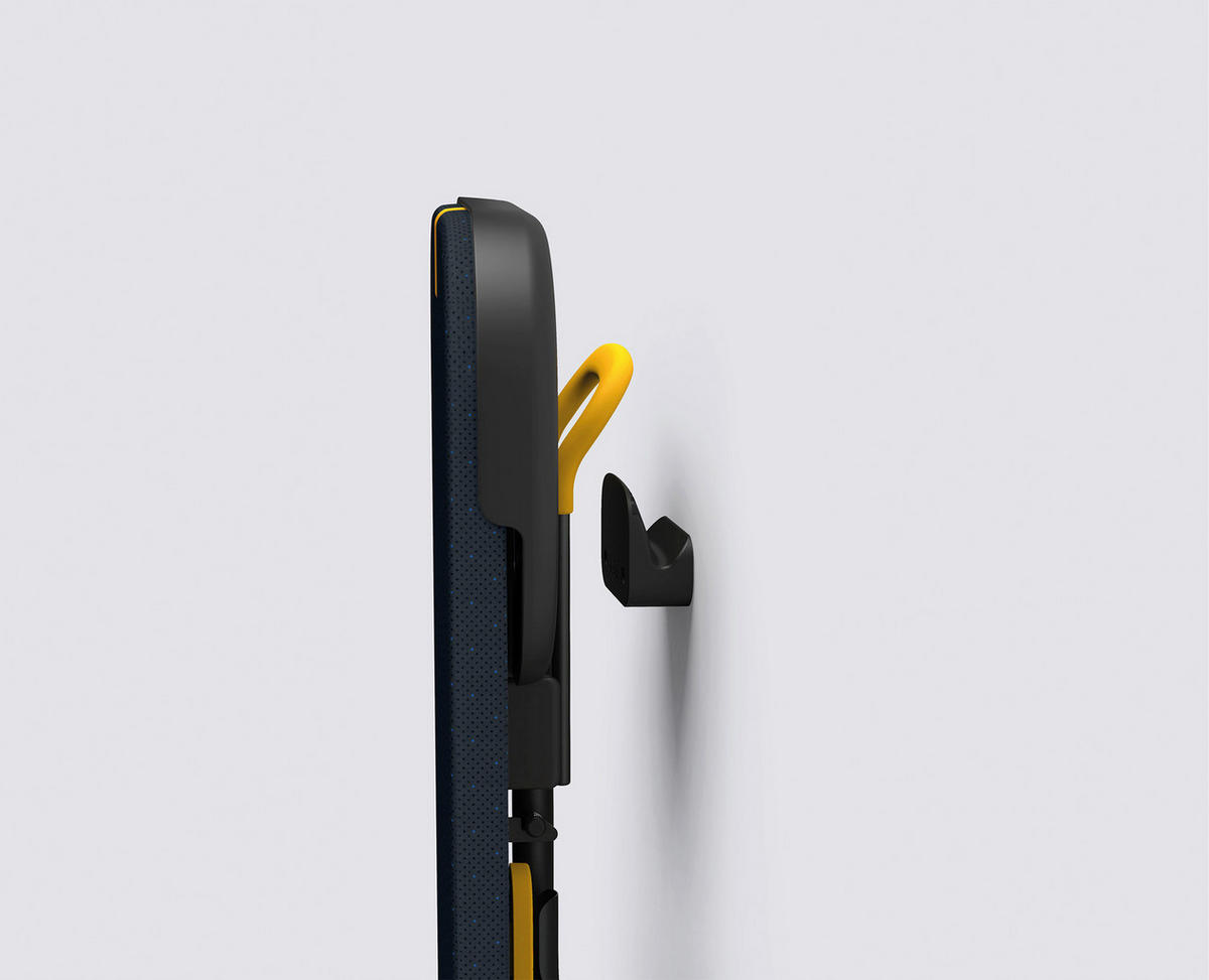 DASKA ZA PEGLANJE - plava/crna, Osnovno, prirodni materijali (47/150/13cm) - Joseph Joseph