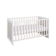 OTROŠKA POSTELJICA 1769079 - siva/bela, Basics, leseni material (142,6/78,9/76,6cm) - Paidi