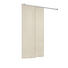 FLÄCHENVORHANG halbtransparent 60/245 cm - Creme, Basics, Textil (60/245cm) - NOVEL