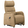 FERNSEHSESSEL in Beige  - Beige/Schwarz, KONVENTIONELL, Leder/Kunststoff (69/109/83cm) - Cantus