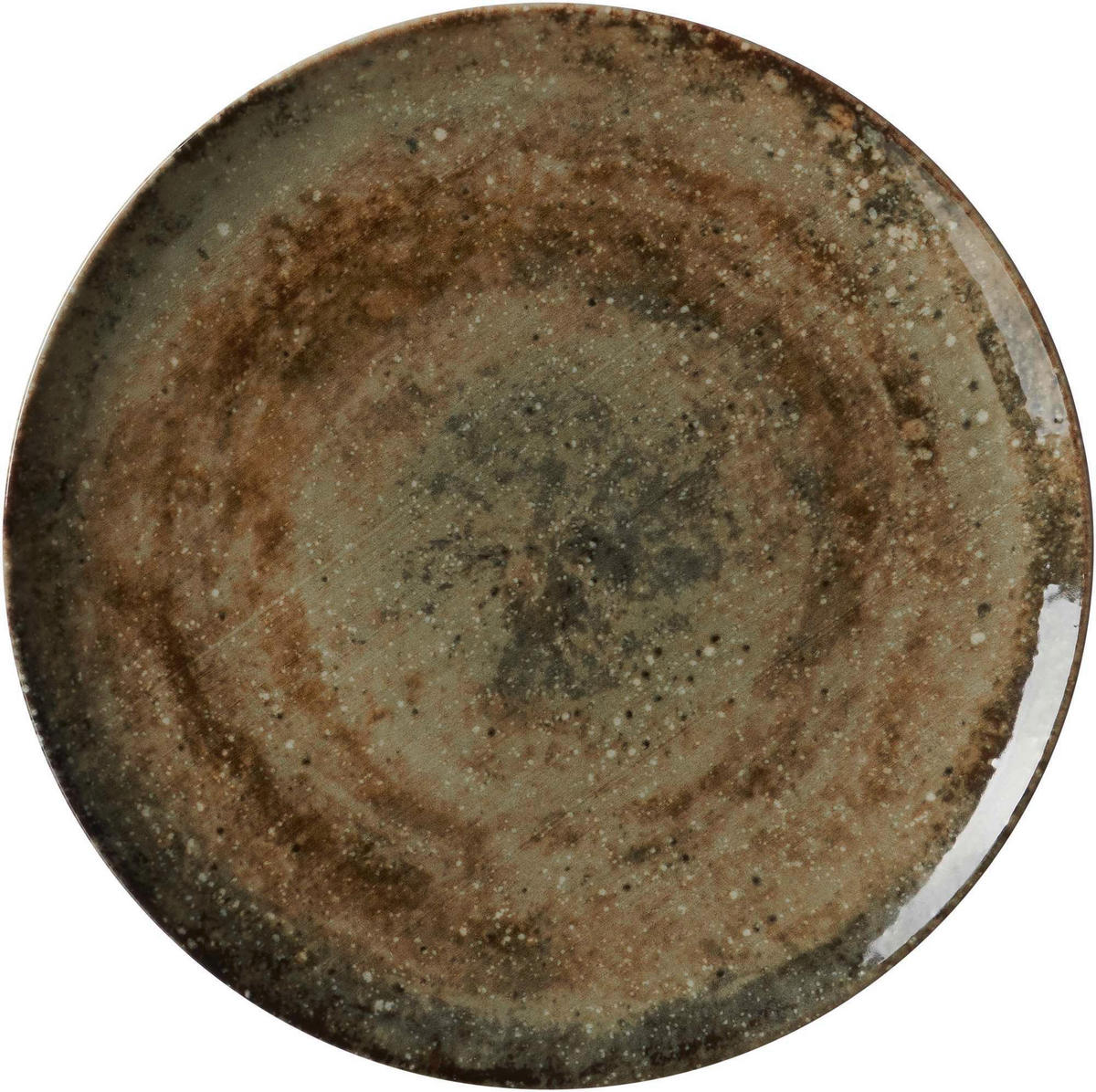 SPEISETELLER Braun FAIA  - Braun, Basics, Keramik (25,5/25,5/2,5cm) - Ritzenhoff Breker