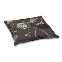GARTENHOCKERAUFLAGE  - Dunkelgrau/Beige, Basics, Textil (50/9/50cm)
