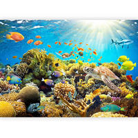 FOTOTAPET 450/315 cm  - multicolor, Lifestyle, textil (450/315cm) - artgeist