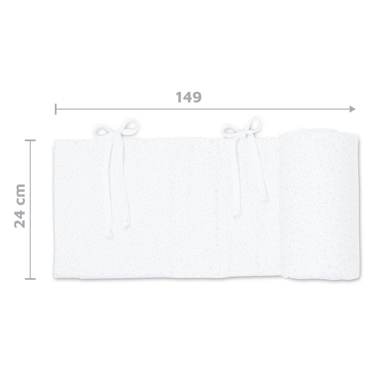 NESTCHEN   24/149 cm  - Weiß, Basics, Textil (24/149cm) - Babybay