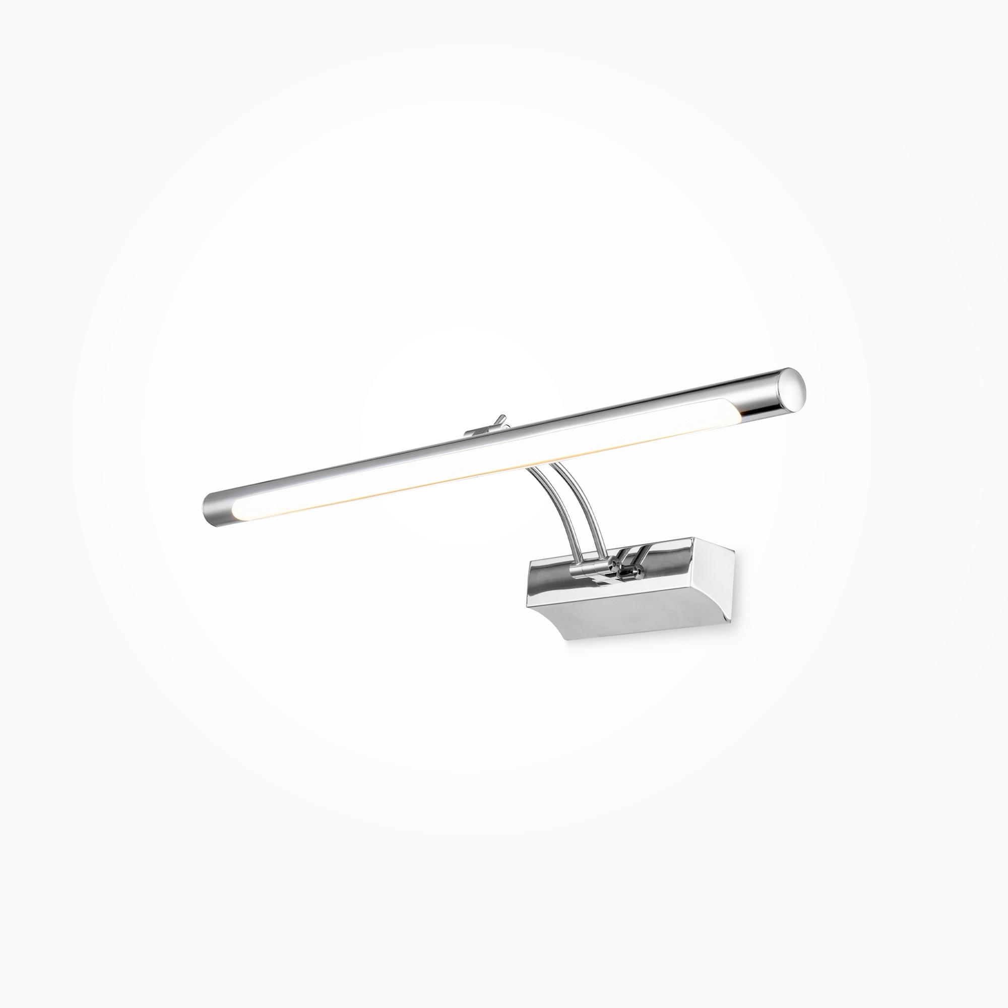 SPIEGELLEUCHTE Mirror   - Chromfarben, Trend, Metall (4,8/52/20cm) - MAYTONI