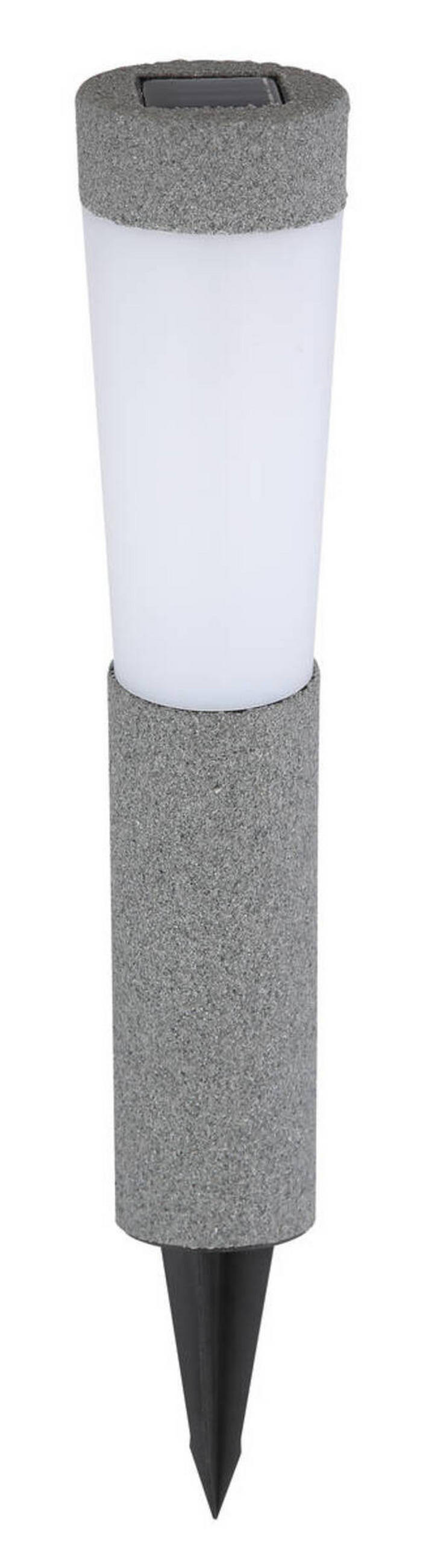 SET SOLARNE SVJETILJKE  - siva, Design, plastika (7,7/45,6cm)