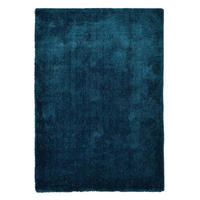 HOCHFLORTEPPICH 65/135 cm Cozy Petrol  - Petrol, Basics, Textil (65/135cm) - Tom Tailor