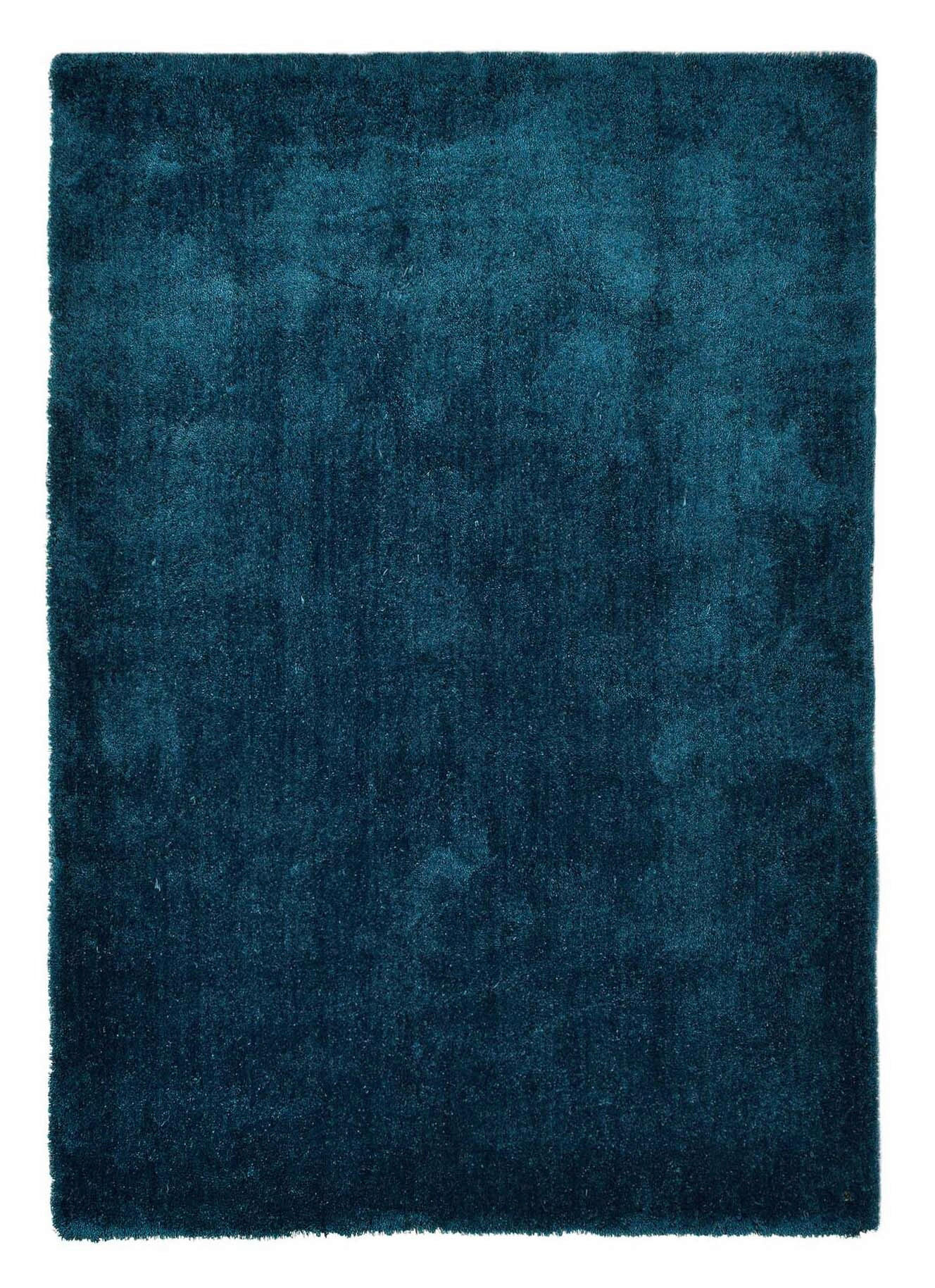 Tom Tailor Hochflorteppich Cozy Petrol 85x155 cm