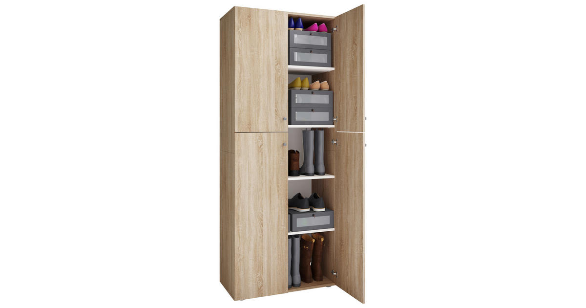 MID.YOU Dulap Pentru Pantofi 70/182/37 cm descoperiți acum online