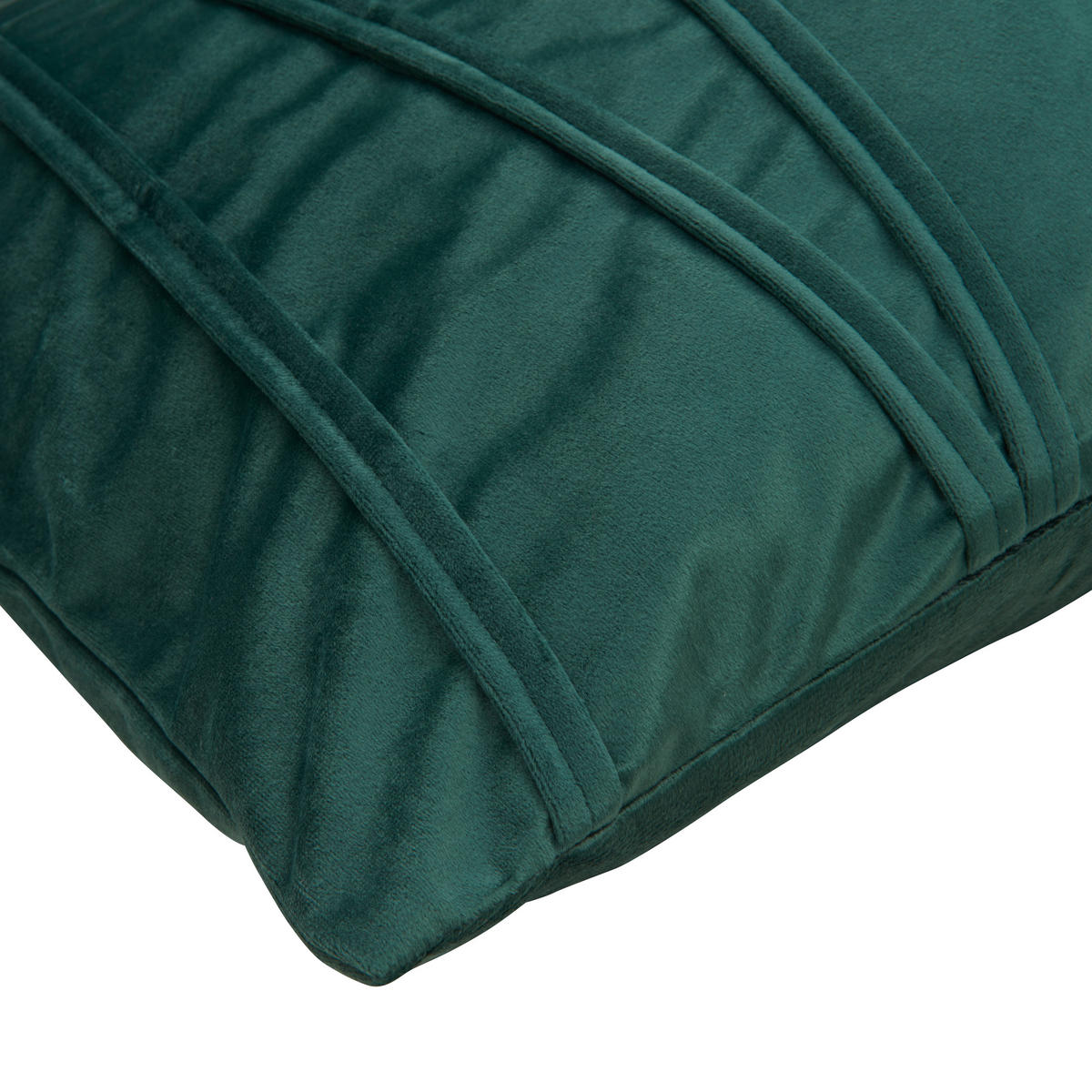 DÍSZPÁRNAHUZAT 40/60 cm  - sötétzöld, Basics, textil (40/60cm) - Novel