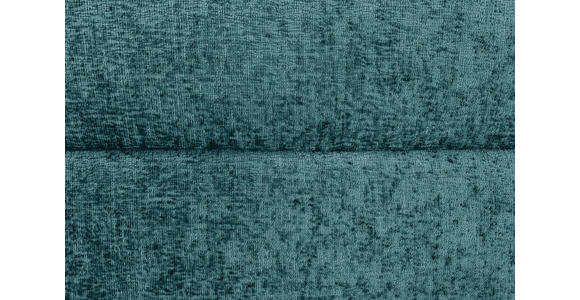 BOXSPRINGBETT 140/200 cm in Petrol - Petrol/Schwarz, Design, Textil/Metall (140/200cm) - Esposa