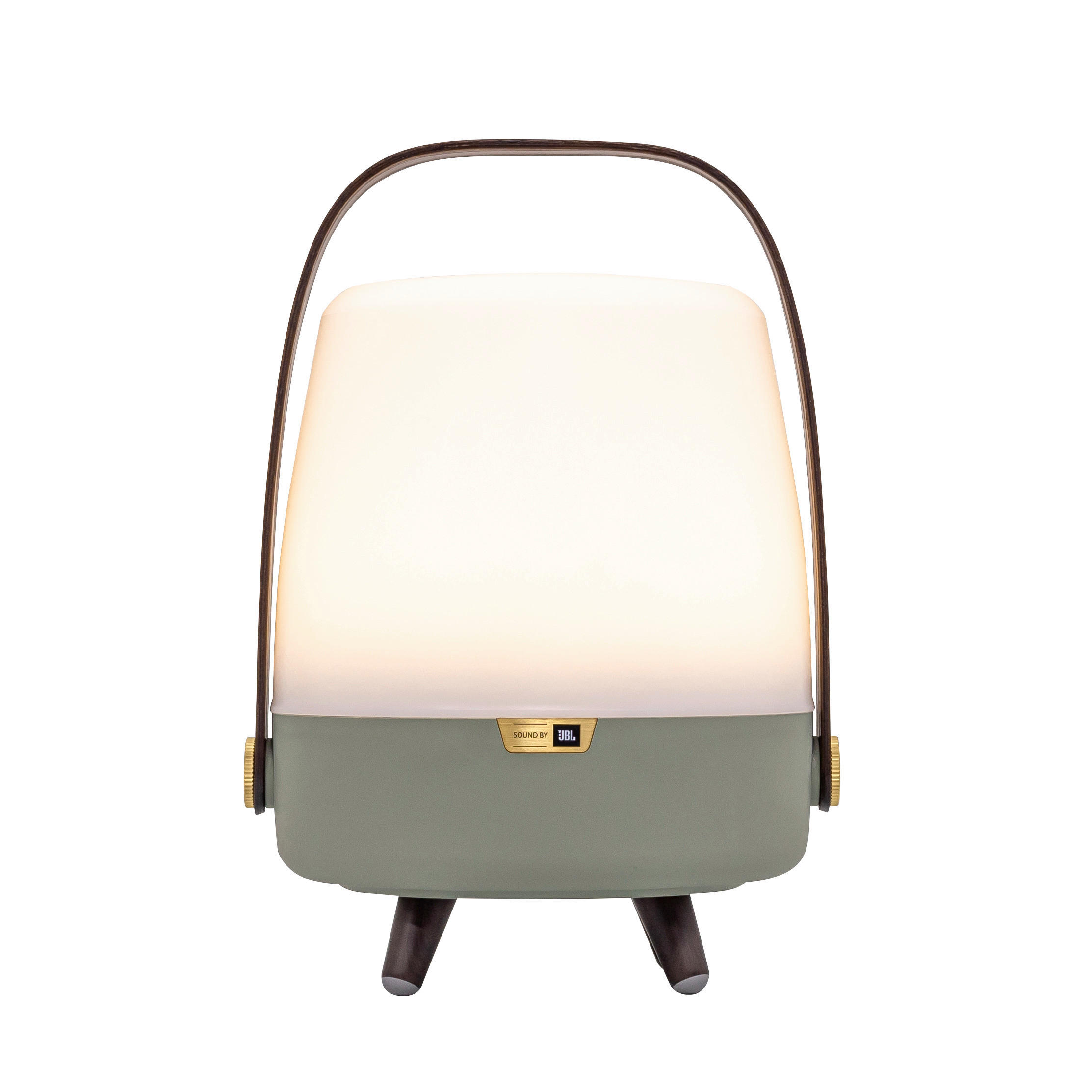 LED-TISCHLEUCHTE Lite-up Play Mini - Sound by JBL 21/29 cm   - Hellgrün, MODERN, Kunststoff (21/29cm)