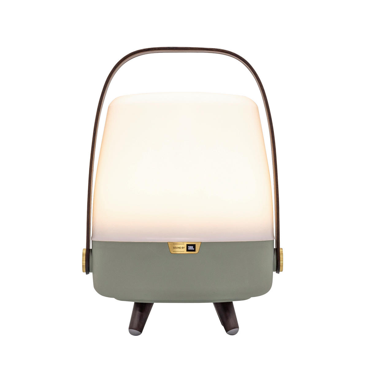 LED-TISCHLEUCHTE Lite-up Play Mini - Sound by JBL 21/29 cm   - Hellgrün, MODERN, Kunststoff (21/29cm)