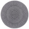 OUTDOORTEPPICH 200 cm Twin Grau, Schwarz  - Schwarz/Grau, Design, Kunststoff (200cm)