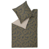 WENDEBETTWÄSCHE E-Dion-B Satin 155/220 cm  - Beige/Goldfarben, Trend, Textil (155/220cm) - Esprit