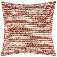 ZIERKISSEN  45/45 cm   - Terracotta/Weiß, KONVENTIONELL, Textil (45/45cm) - Novel