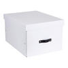 AUFBEWAHRUNGSBOX - Weiß, Basics, Karton/Papier (38/28.5/50.5cm)