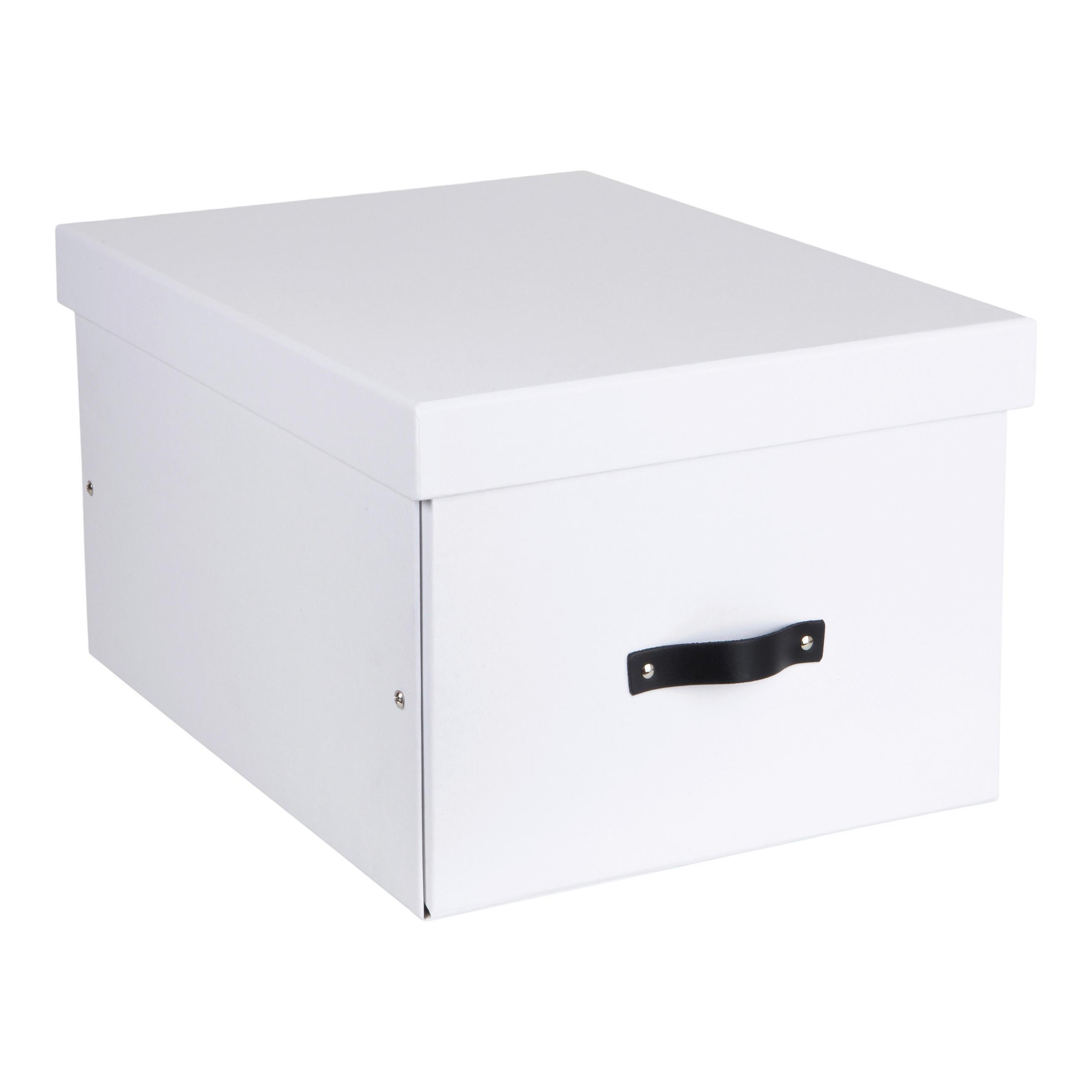 XXXLutz Aufbewahrungsbox Weiß 38x28.5x50.5 cm