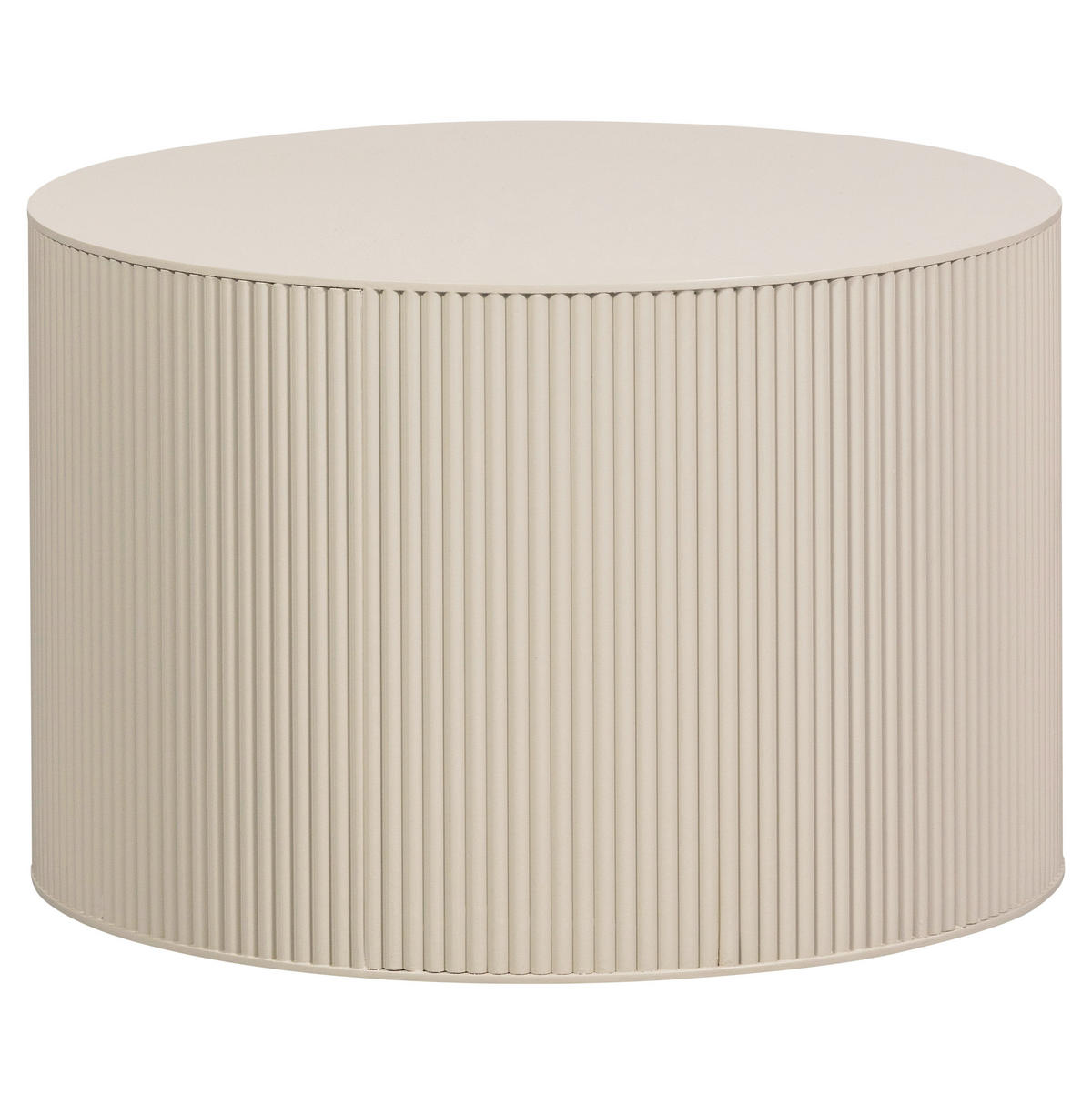 BEISTELLTISCH 60/60/40 cm Beige rund  - Beige, Design, Holzwerkstoff (60/60/40cm) - Livetastic