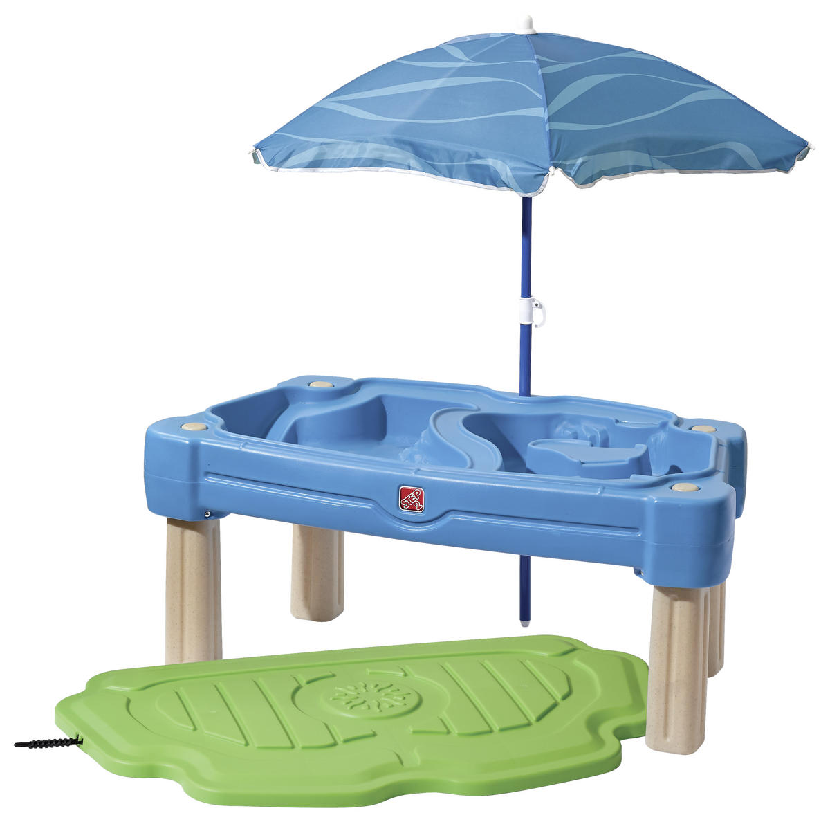 SAND- UND WASSERTISCH 850900  - Blau/Grün, MODERN, Kunststoff (108/58,5/61cm) - Ambia Garden