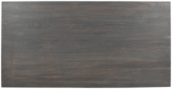TISCHPLATTE in Holz 220/100/5 cm - Eiche dunkel/Dunkelgrau, Design, Holz (220/100/5cm) - Landscape