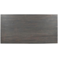 TISCHPLATTE Eiche Dunkelgrau, Eiche dunkel  - Eiche dunkel/Dunkelgrau, Design, Holz (200/100/5cm) - Landscape