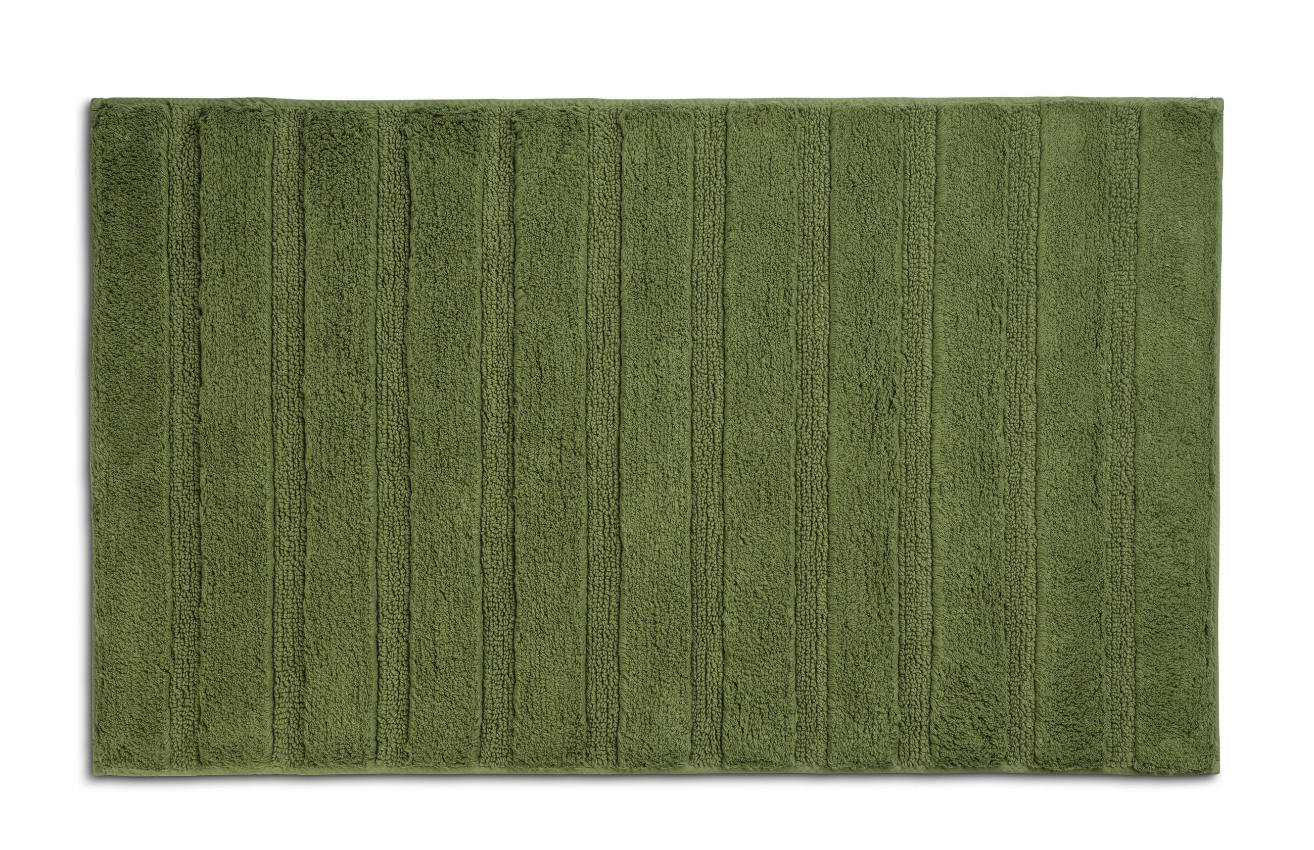 BADEMATTE Grün  - Grün, KONVENTIONELL, Textil (100/60/1,6cm) - Kela