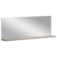 WANDSPIEGEL 129/47/20 cm    in rechteckig  - Eichefarben, Design, Glas/Holzwerkstoff (129/47/20cm) - Xora