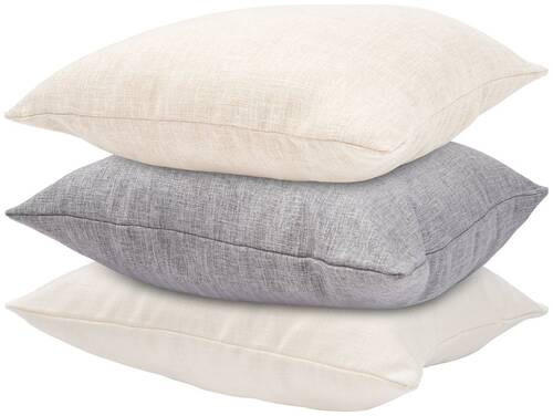 KISSENHÜLLE 40/40 cm  - Silberfarben, Basics, Textil (40/40cm) - Novel