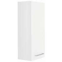 HÄNGESCHRANK 30/70/20 cm  - Chromfarben/Weiß Hochglanz, KONVENTIONELL, Glas/Holzwerkstoff (30/70/20cm) - Carryhome