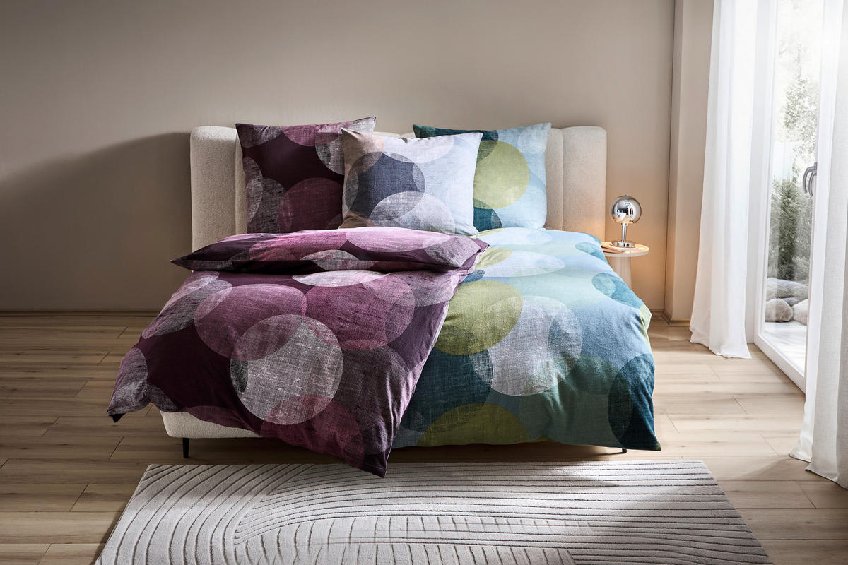 BETTWÄSCHE Flanell 200/200 cm  - Mauve, Textil (200/200cm) - Esposa