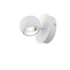 NÁSTĚNNÉ LED SVÍTIDLO, 14/16 cm  - bílá, Konvenční, kov (14/16cm) - Musterring